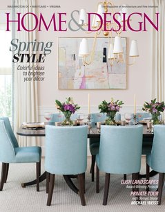 Home & Design Magazine March/April 2017 Southern Belle with Erica Burns Interiors